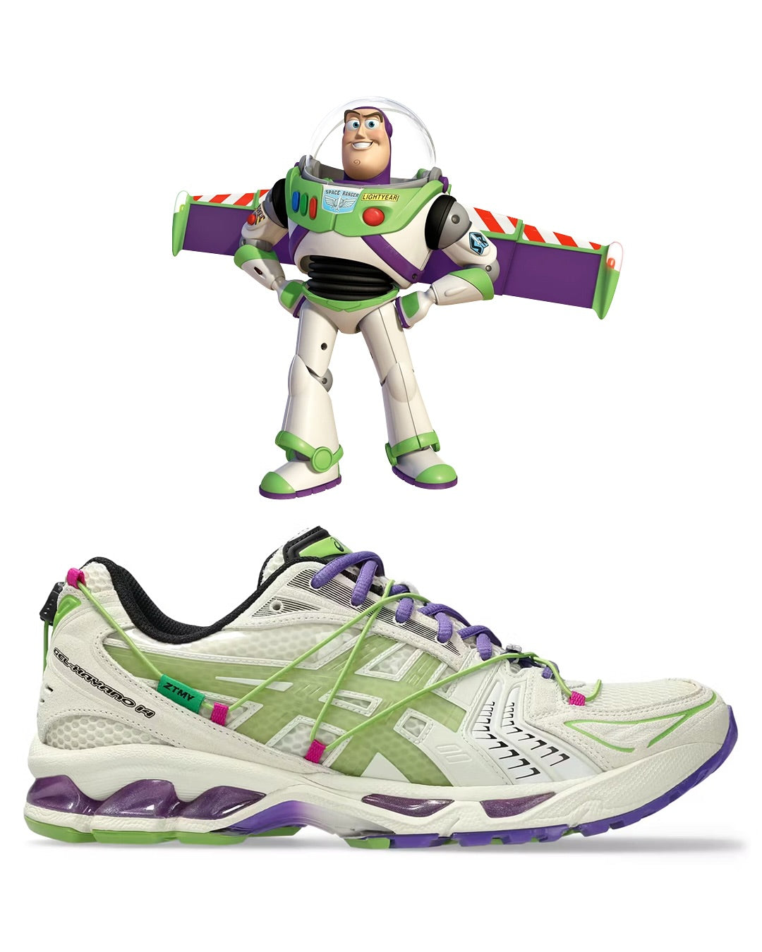 ASICS Gel-Kayano 14 Zutomayo White Green – Verwacht in 2025 ASICS Gel-Kayano 14 Zutomayo White Green – Verwacht in 2025