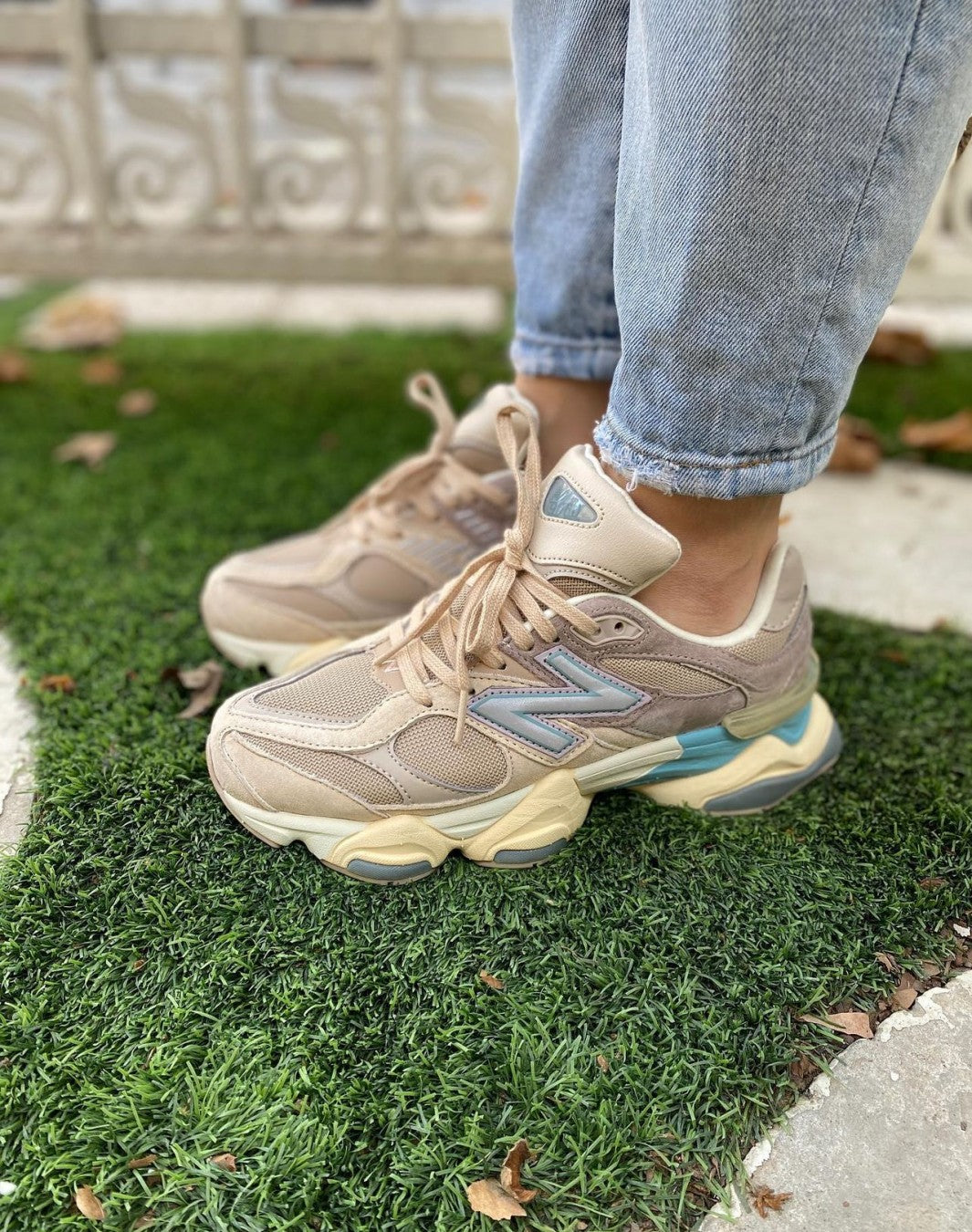 New Balance 9060 Ivory Cream Pink Sand (U9060WCG) Sneakerask